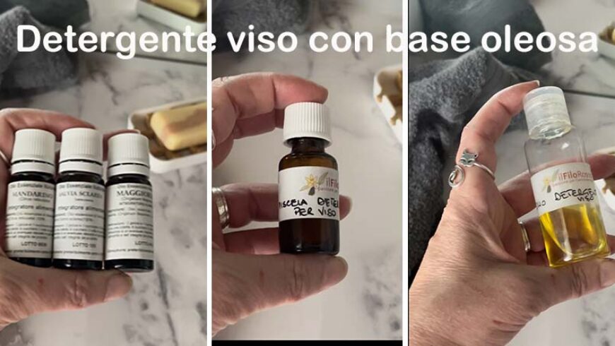 Detergente viso con base oleosa
