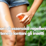 I migliori oli essenziali repellenti per tenere lontani gli insetti