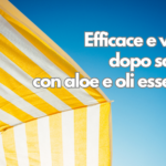 Dopo sole con aloe e oli essenziali