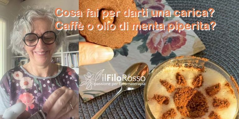 Cosa fai per darti una carica? Caffè o olio di menta piperita? 