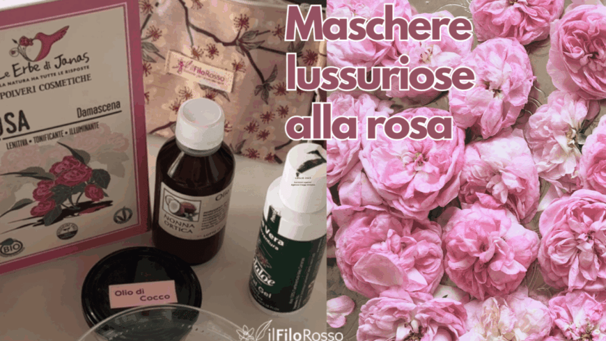 Maschere lussuriose alla rosa fai da te