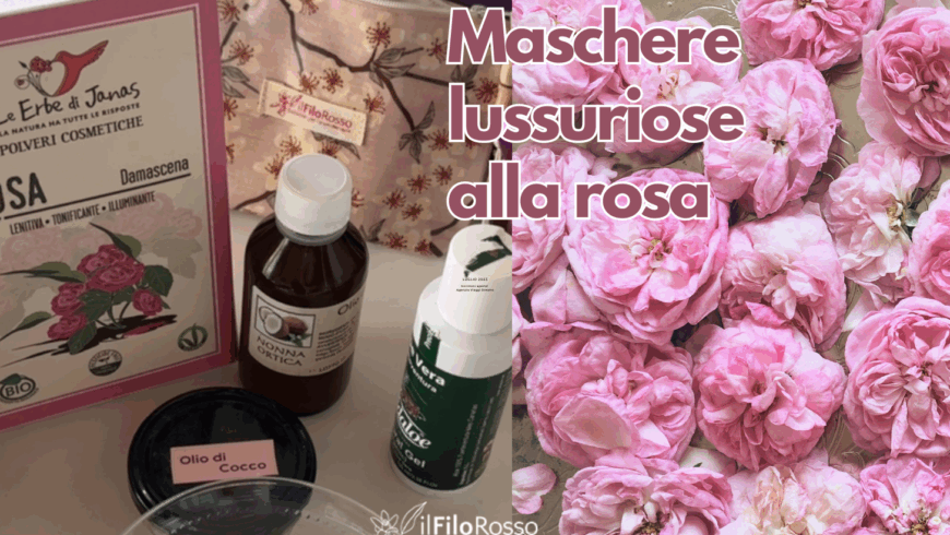Maschere lussuriose alla rosa fai da te