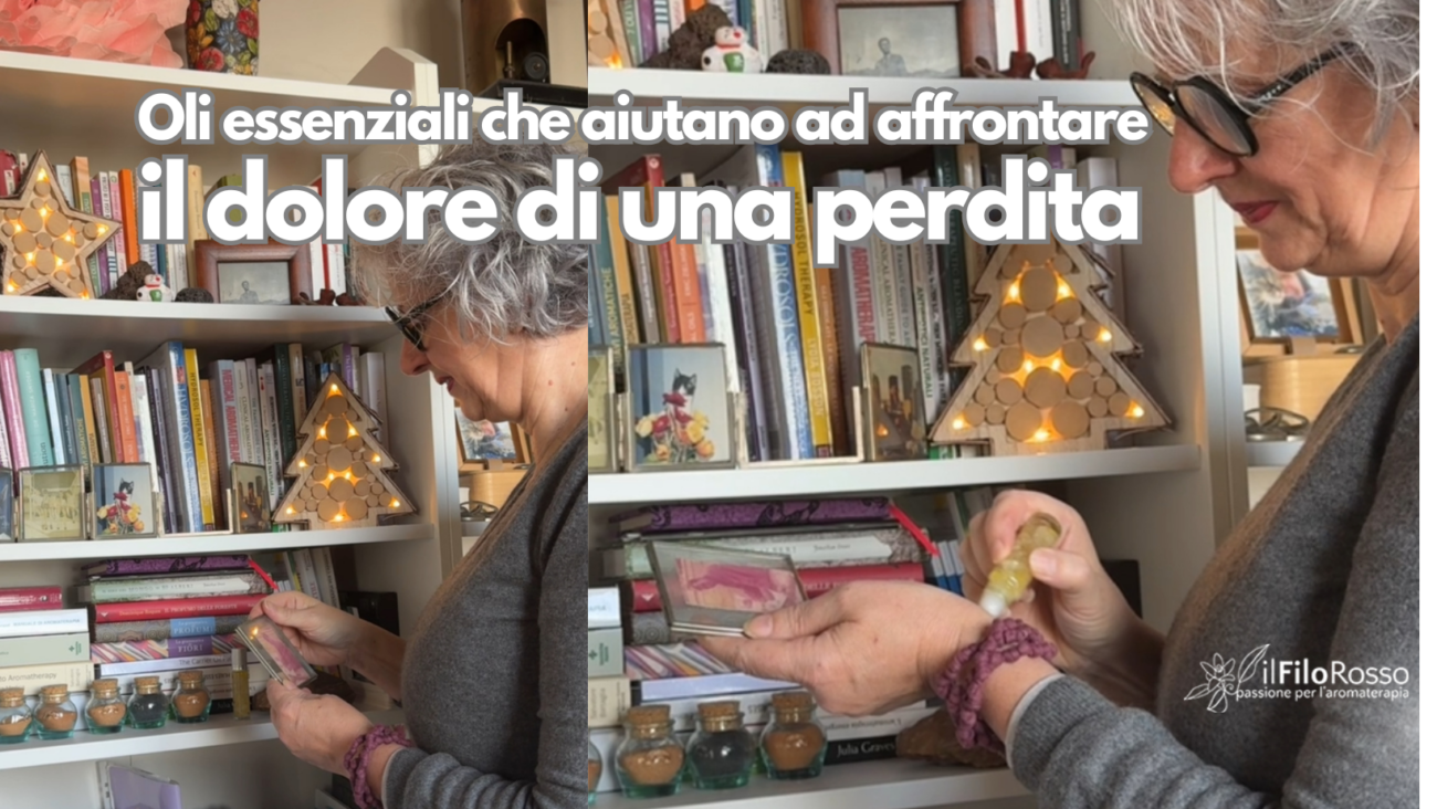 Oli essenziali che aiutano ad affrontare il dolore di una perdita