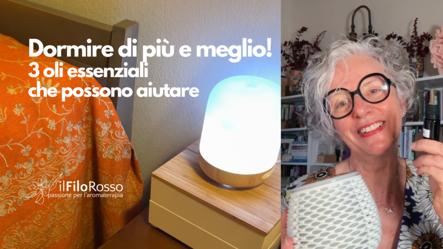 Dormire di più e meglio! 3 oli essenziali che possono aiutare