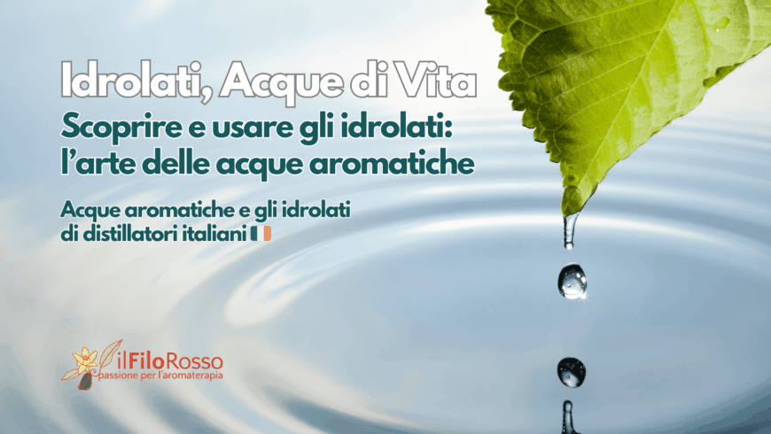 Idrolati, acque di Vita