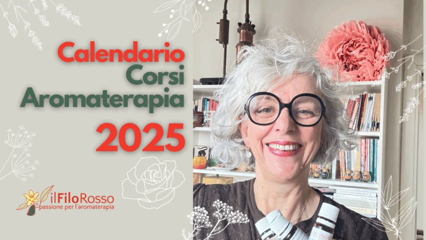 Calendario Corsi Aromaterapia 2025
