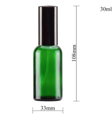 Flacone vetro verde spray