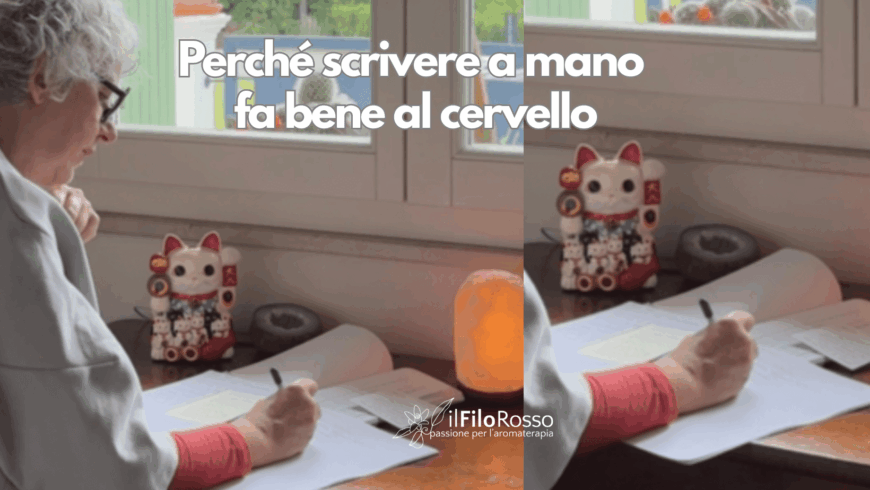 Perché scrivere a mano fa bene al cervello
