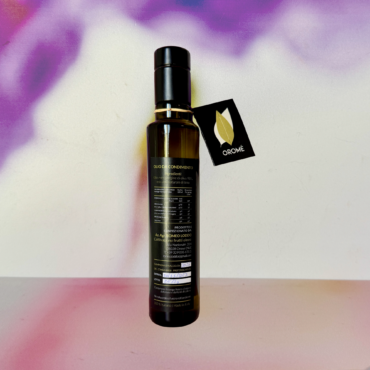 Olio extravergine di olive con olio essenziale di Basilico