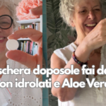 Maschera doposole fai da te